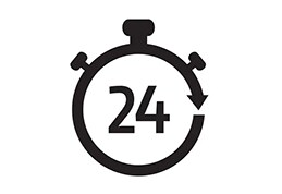 24h Ersatzteil-Lieferung