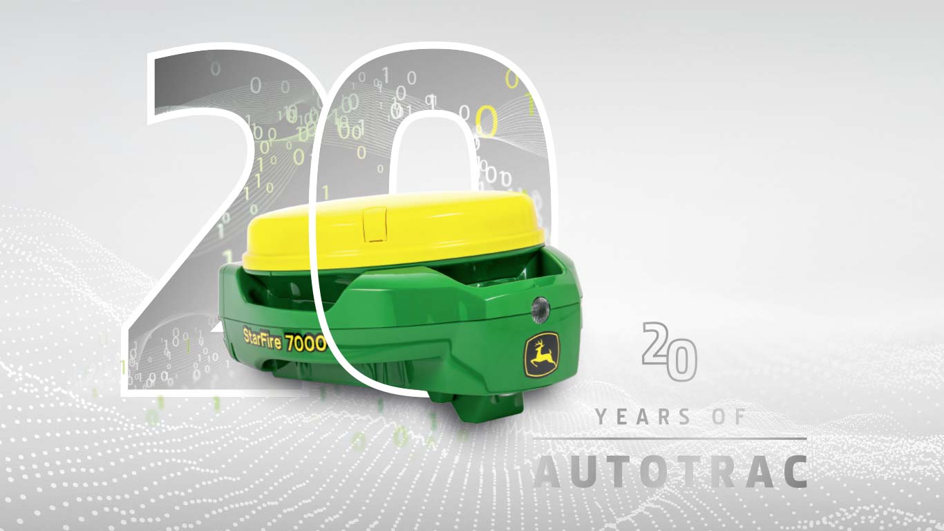 AutoTrac™: 20 Jahre Präzisionslenkung