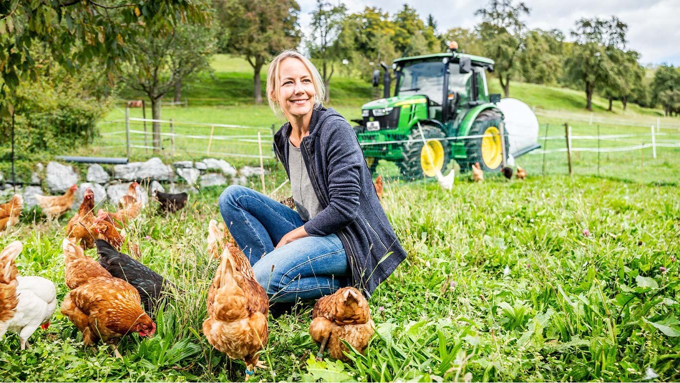 NEBENERWERBSBETRIEBE: VOLLZEIT-TRAKTOR