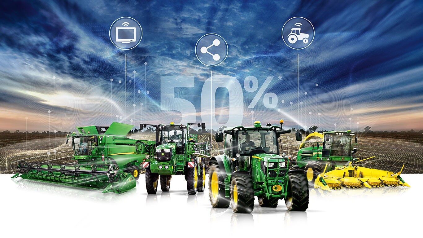 CONNECTEZ VOTRE MACHINE AVEC UNE REMISE DE 50 %