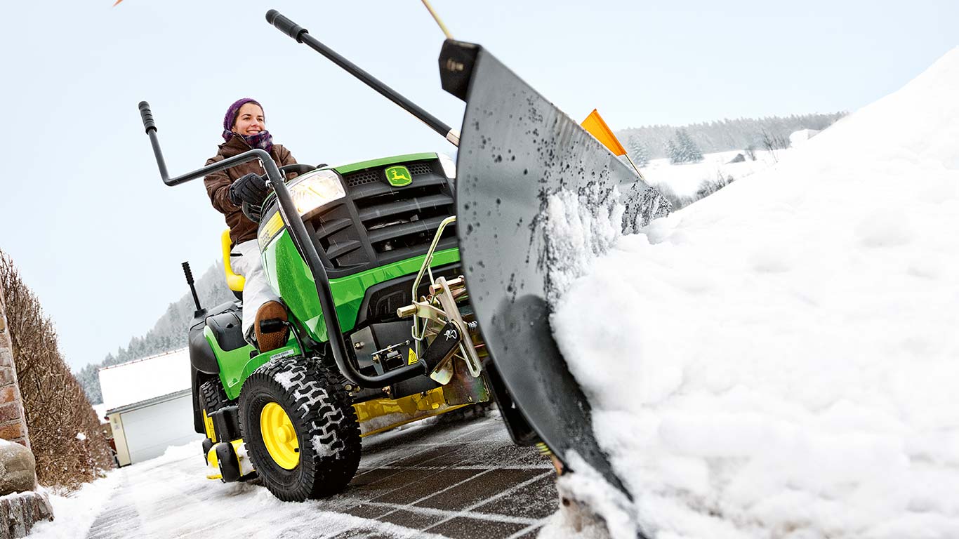 Eine Schneefräse für Ihren X100
