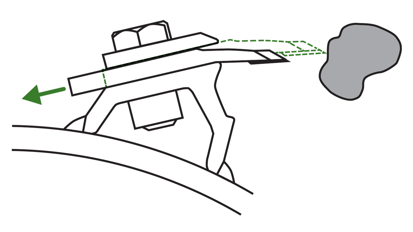 Protection améliorée contre les pierres