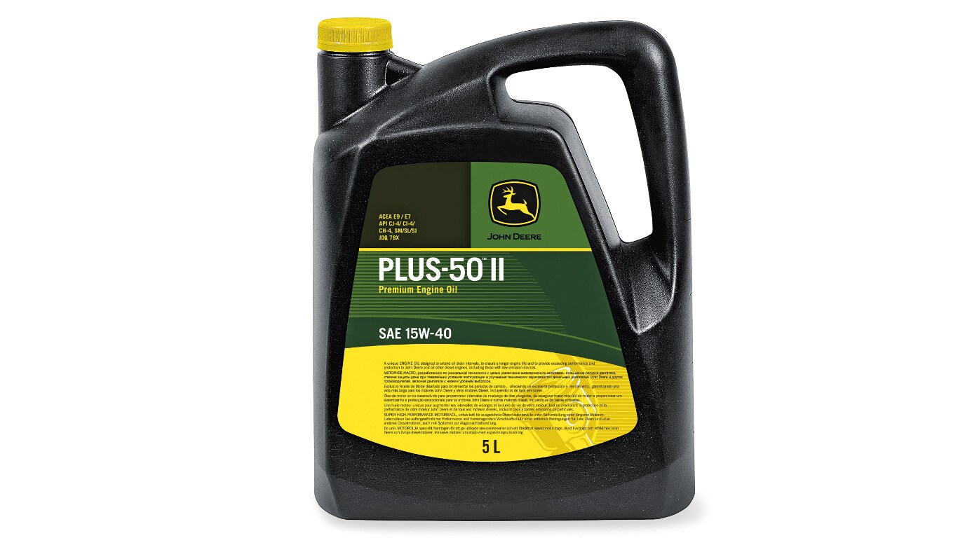 Huile moteur Plus-50 II de John Deere