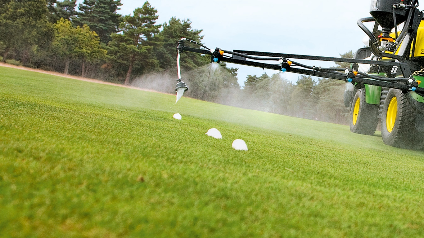 Pulvérisateur, Parcours de golf, Terrain, Traceur à mousse