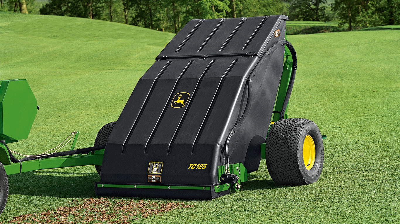 Materialsammelgerät TC125, Spielfeld, Golfplatz, Golf- und Sportplatzpflege