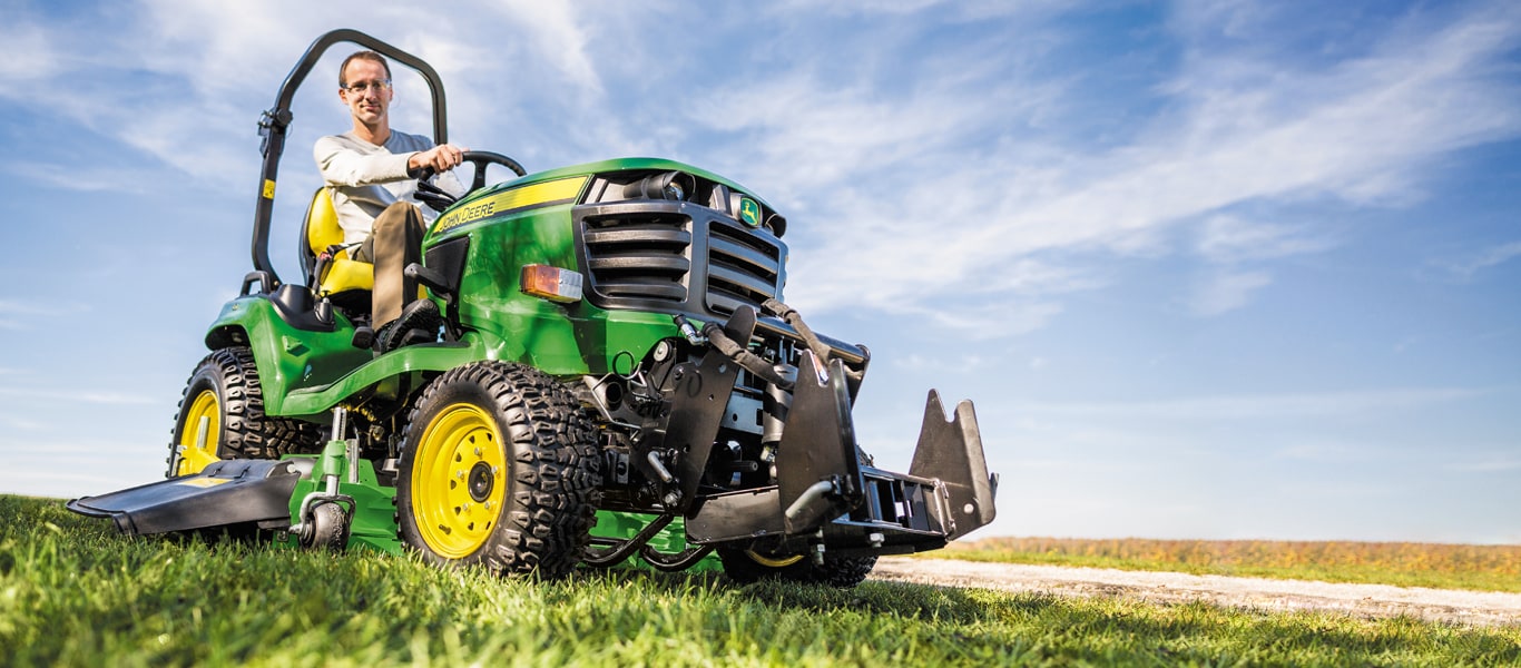 X948, tracteurs de jardin, équipement de tonte autoporté, série X900