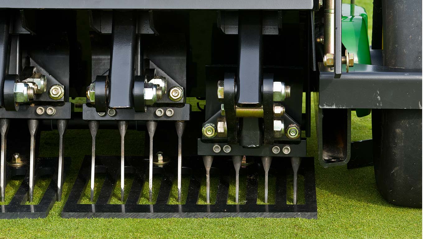 1500, Aerifizierer, Spielfeld, Golfplatz, Golf- und Sportplatzpflege