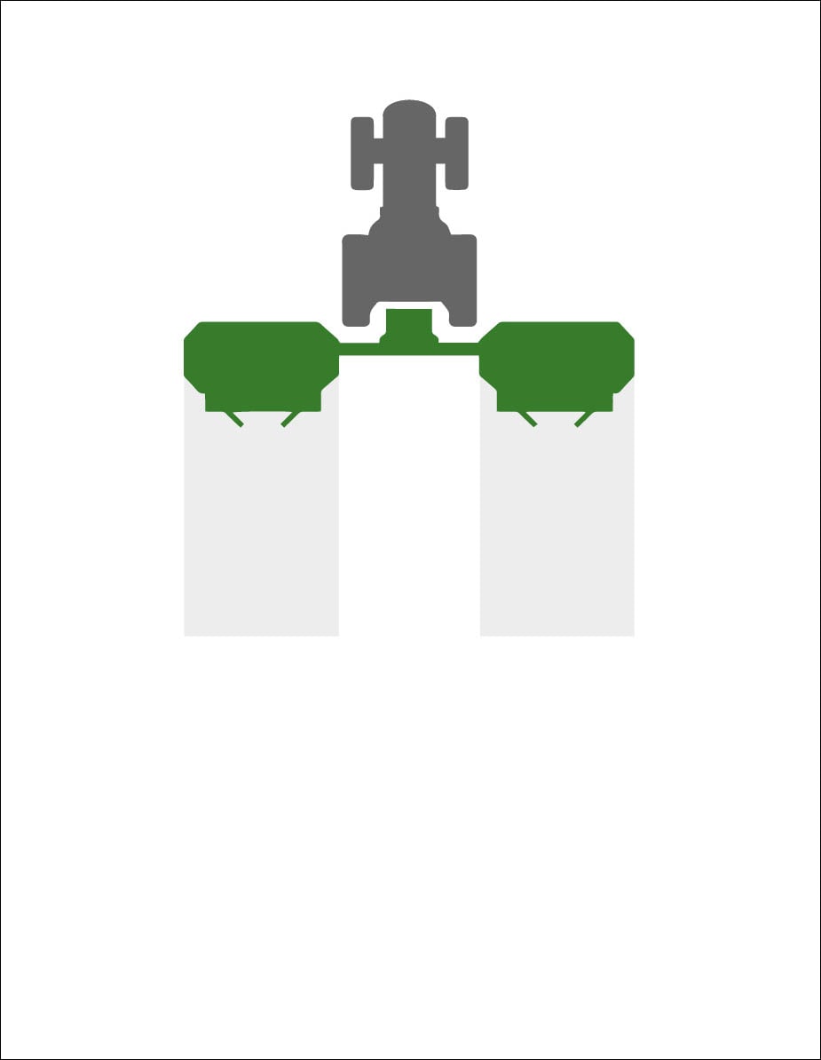 Modèle double monté à l’arrière