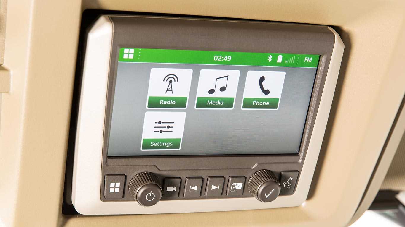 Radio à écran tactile